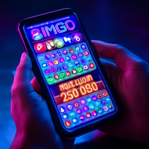 JT999 বিঙ্গো কার্ড আর ফোনের ডেস্ক ভিউ